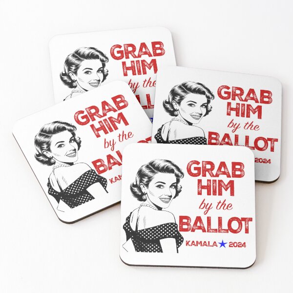 Item preview, Grab Him By The Ballot designed and sold by Angry Swan Designs.
