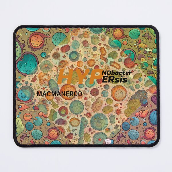 Item preview, Bacteria Microbiology Science Biology Virus Cell Hyper Hypno designed and sold by MACMANEROO.
