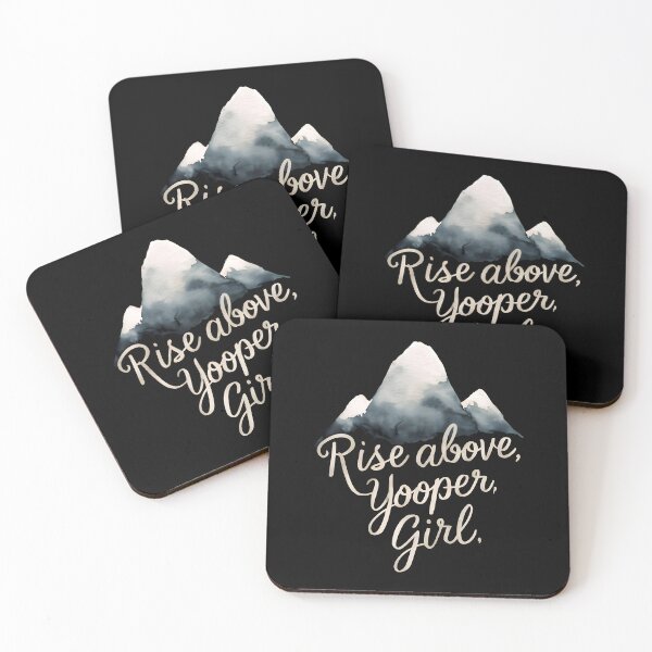 Item preview, Rise Above, Yooper, Girl! A Snowy Summit of Hope designed and sold by SplashTastic.