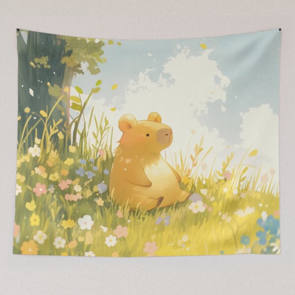 Item preview, Capybara Chill Spot designed and sold by AshiraCreations.