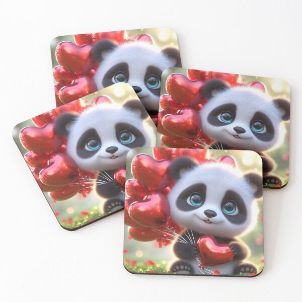 Item preview, Valetine Panda 9 designed and sold by PANDALOVEART.
