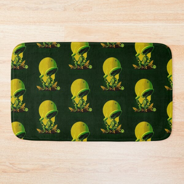 Item preview, Alien smoking weed 3 designed and sold by GreenKingShop.