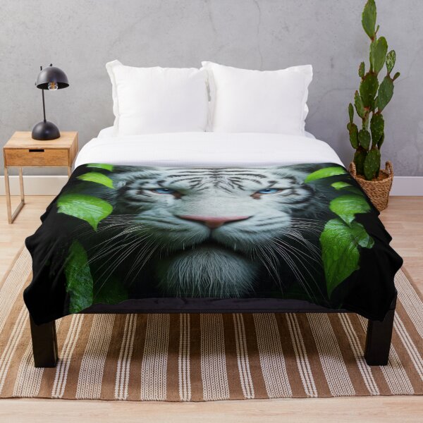 Artikelvorschau, weißer Tiger entworfen und verkauft von Designermight.