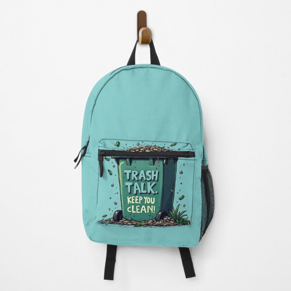 Item preview, Trash Talk Keep You Clean Funny Gift About Trash And Recycling designed and sold by UniqueDuoDesign.