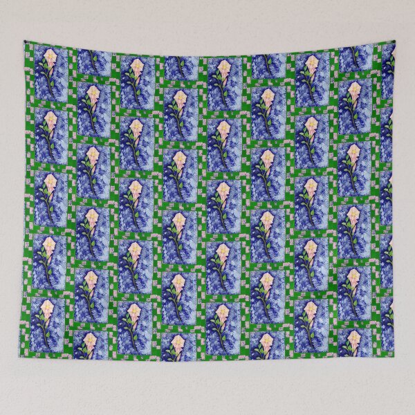 Item preview, Blooming Floral Art by Jemma Jamie Skidmore | Charleston & Bloomsbury Group-Inspired Botanical Design designed and sold by Jemma Jamie Skidmore.
