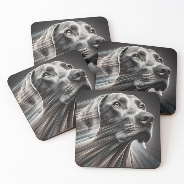 Item preview, Weimaraner in Motion - Design Nr 181 designed and sold by WeimTrails.