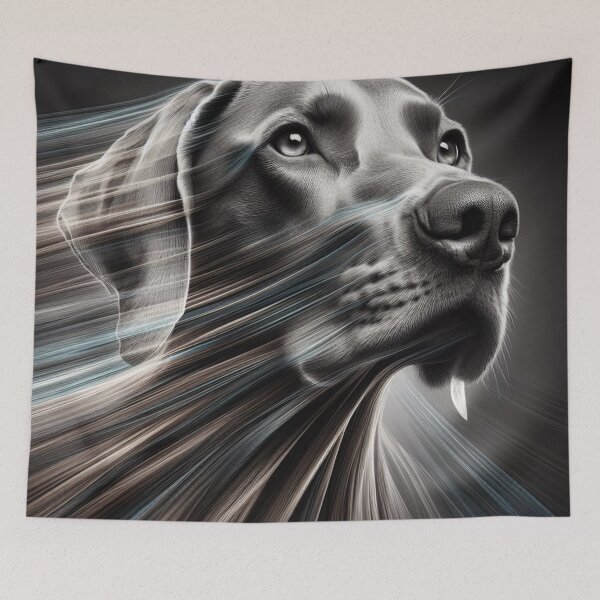 Item preview, Weimaraner in Motion - Design Nr 181 designed and sold by WeimTrails.