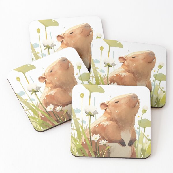 Item preview, Capybara Pond Retreat designed and sold by AshiraCreations.