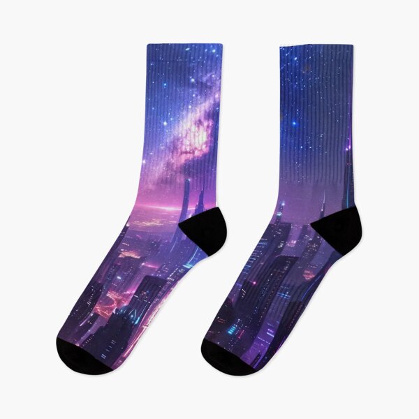 Item preview, The Noir Skyline - Cyberpunk  designed and sold by eXtraHumans.