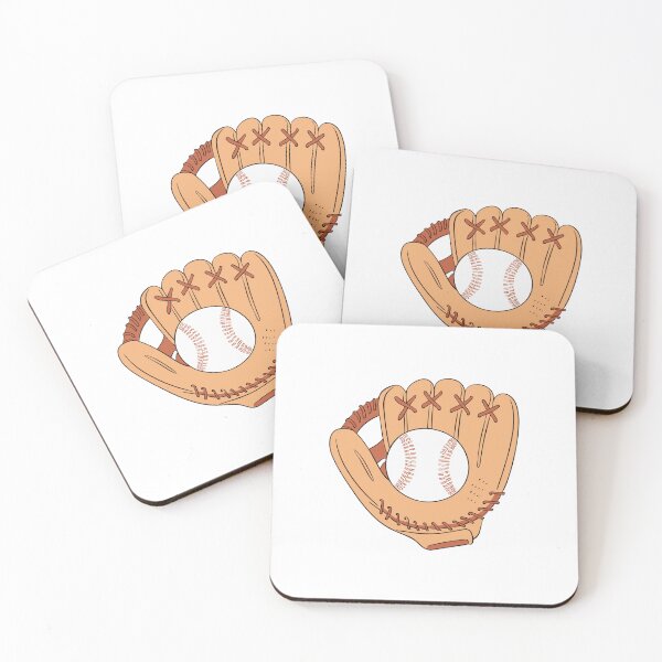 Item preview, Illustration of glove and baseball designed and sold by rasagamastore.