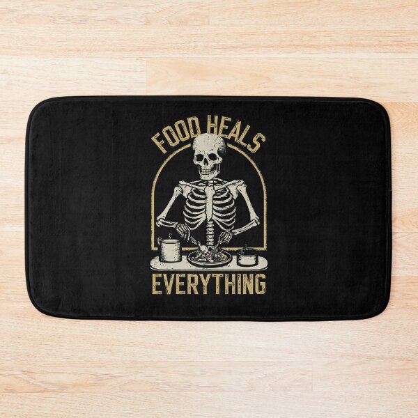 Item preview, Skeleton Cooking Food Heals Everything Funny Gifts designed and sold by MikeKart.