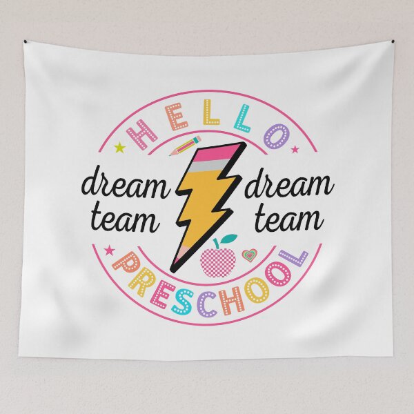 Item preview, Pre-K Dream Team Preschool Teacher First Day of School  designed and sold by Blok45.