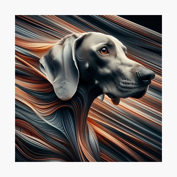 Item preview, Colors, Motions and Weimaraner - Design Nr 182 designed and sold by WeimTrails.