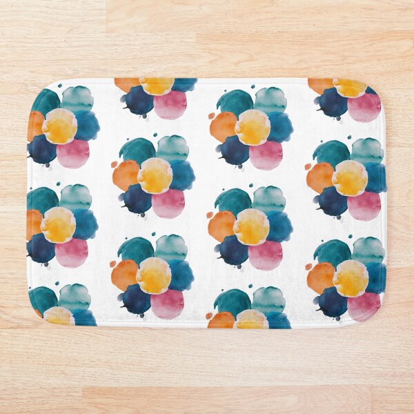 Item preview, Watercolor splashes in vibrant colors designed and sold by 2Blue-Dots.