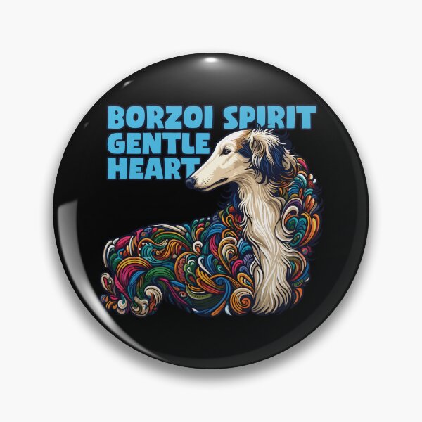 Item preview, Borzoi spirit. Gentle heart. designed and sold by MrPila.