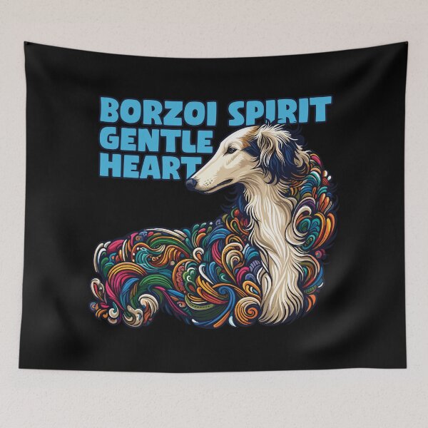 Item preview, Borzoi spirit. Gentle heart. designed and sold by MrPila.