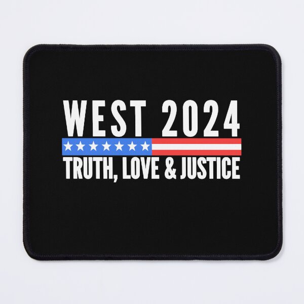 Item preview, Cornel West Truth Love Justice 2024 election President West designed and sold by Lady-Frost.