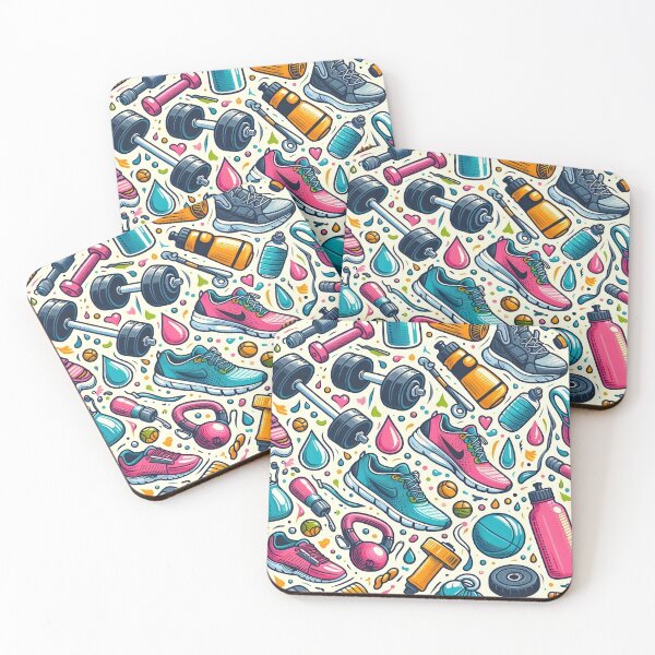 Item preview, Fitness Gym Pattern 2.0 designed and sold by StickyGuys.