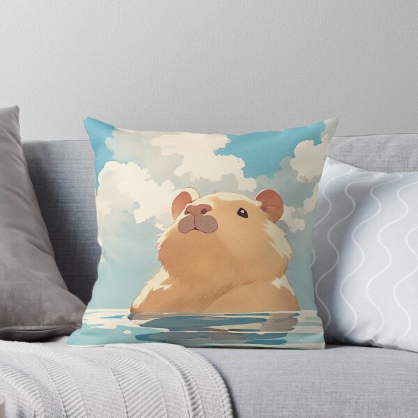 Item preview, Capybara Aquatic Oasis designed and sold by AshiraCreations.