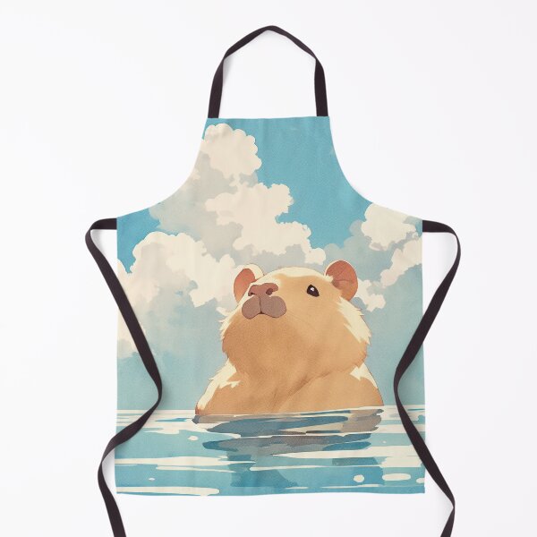Item preview, Capybara Aquatic Oasis designed and sold by AshiraCreations.