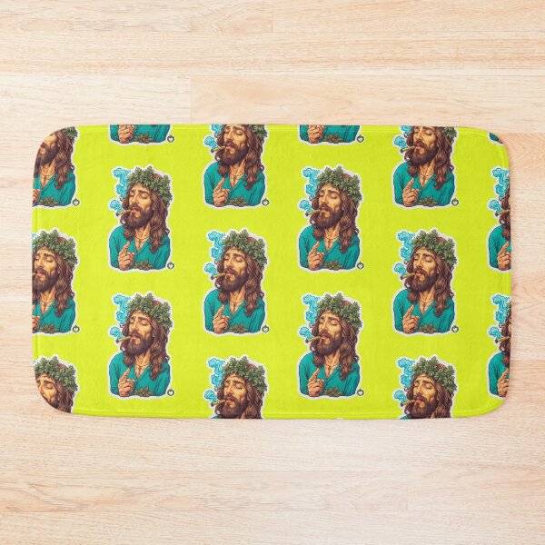 Aperçu de l'œuvre Jésus gros joint créée et vendue par GreenKingShop.