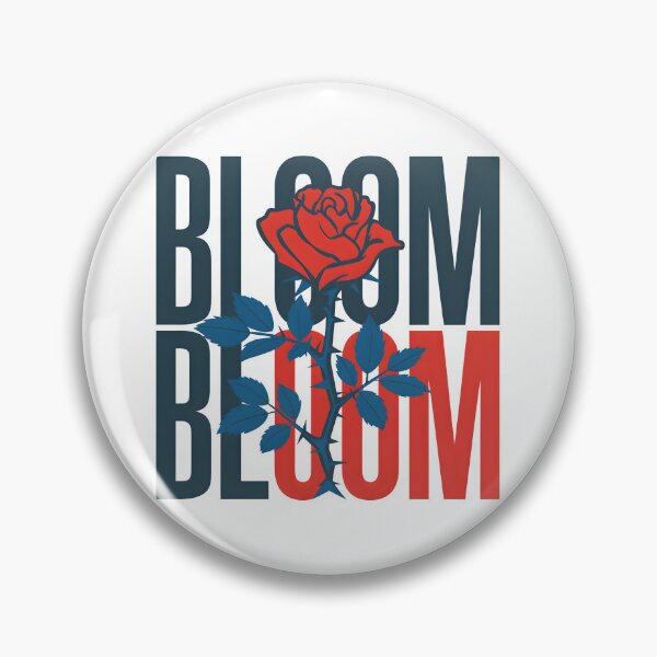 Item preview, "Bloom" Constructivist Style Rose Art Print | Bold Floral Design designed and sold by Snifferius.