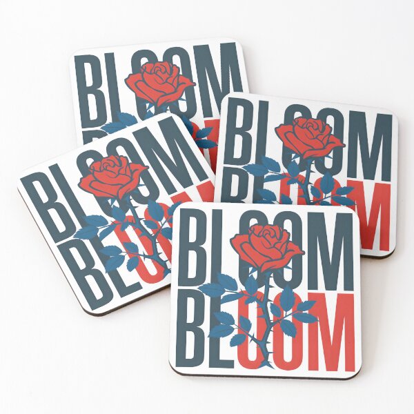 Item preview, "Bloom" Constructivist Style Rose Art Print | Bold Floral Design designed and sold by Snifferius.