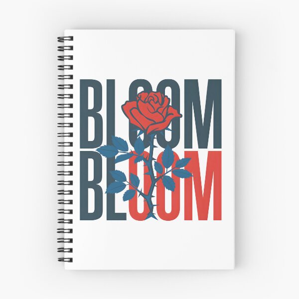 Item preview, "Bloom" Constructivist Style Rose Art Print | Bold Floral Design designed and sold by Snifferius.