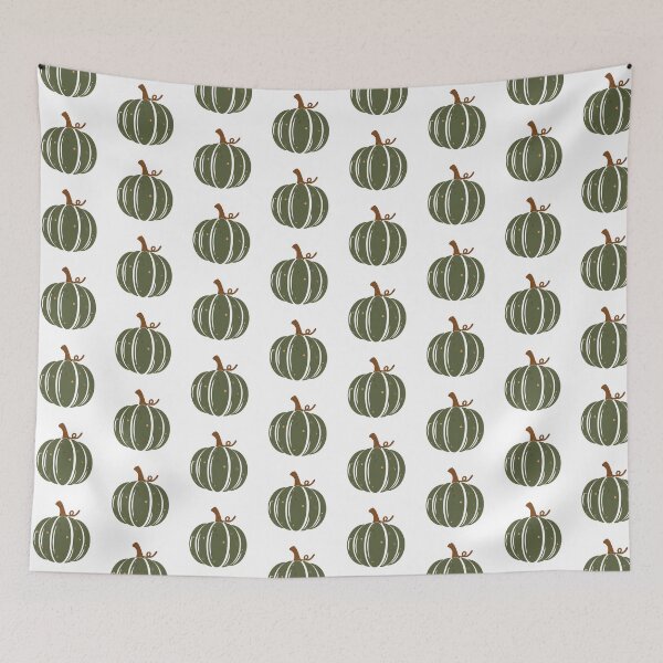 Item preview, Rustic green fall pumpkin  designed and sold by theniamhmachine.