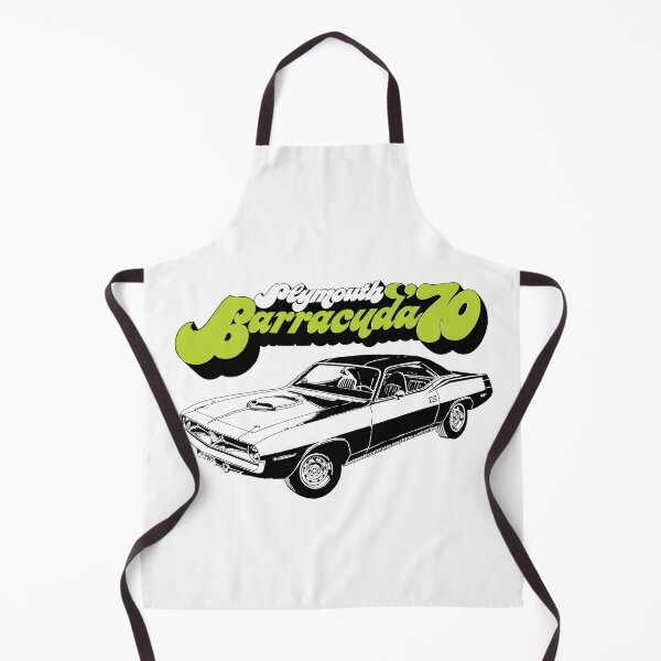 Item preview, 1970 Plymouth Barracuda - green print designed and sold by retropetrol.