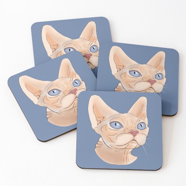 Item preview, Sphynx Cat with blue eyes designed and sold by KateQR.