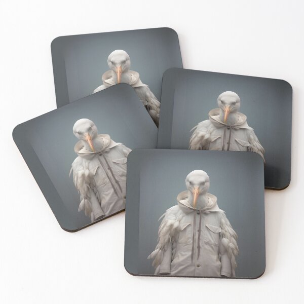 Item preview, Stoic Albatross in Minimalist Ivory Ensemble designed and sold by Sillytoe.