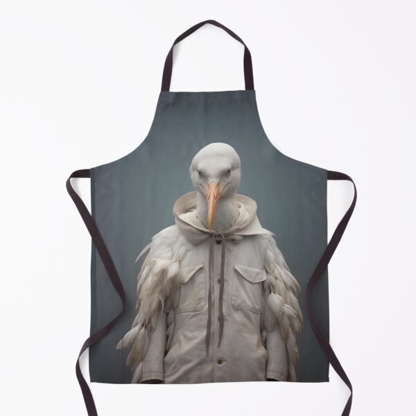 Item preview, Stoic Albatross in Minimalist Ivory Ensemble designed and sold by Sillytoe.
