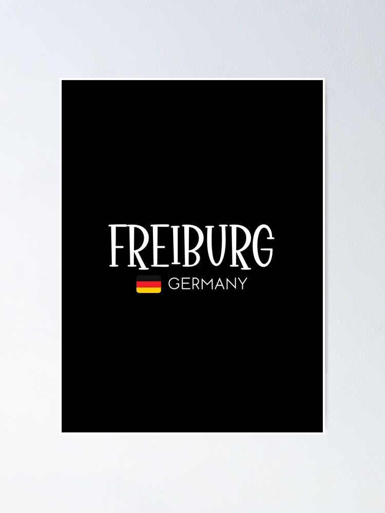 Thumbnail 1 of 3, Poster, Freiburg - Germany designed and sold by StudioRedKoala.