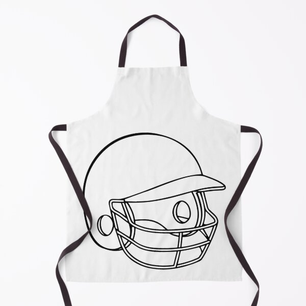 Item preview, Illustration of baseball catcher protective helmet designed and sold by rasagamastore.