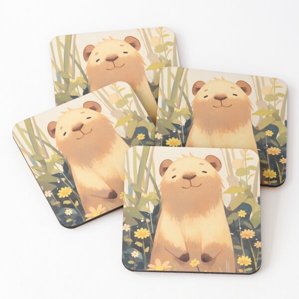 Item preview, Capybara Cheeky Grin designed and sold by AshiraCreations.