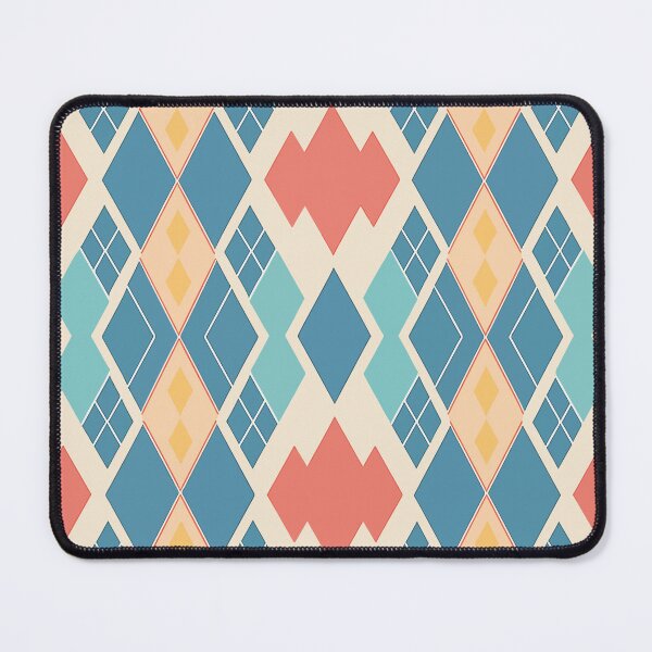 Item preview, A design of a whimsical Argyle pattern with playful, irregular diamond sizes and unexpected colors. designed and sold by HEMRO.