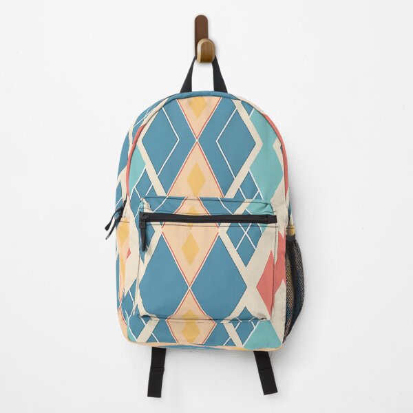Item preview, A design of a whimsical Argyle pattern with playful, irregular diamond sizes and unexpected colors. designed and sold by HEMRO.