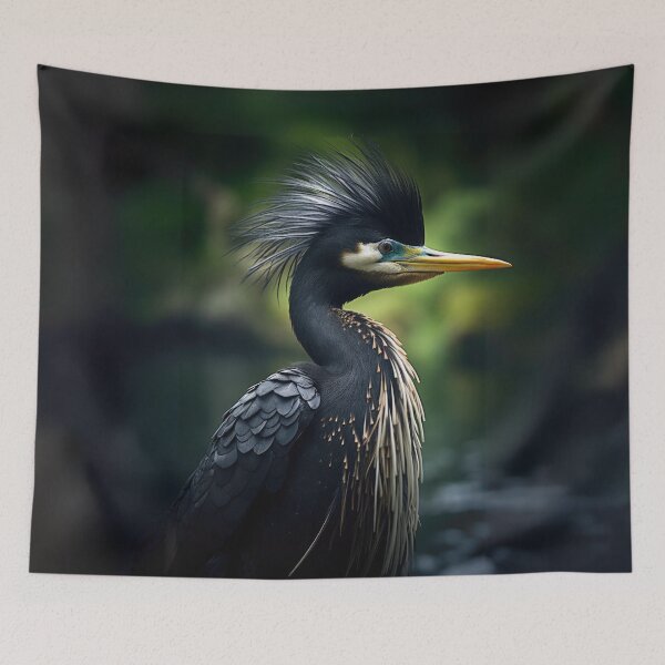 Item preview, Majestic Anhinga in Elegant Feathered Armor designed and sold by Sillytoe.