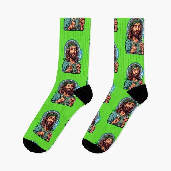 Item preview, Jesus weed ok designed and sold by GreenKingShop.