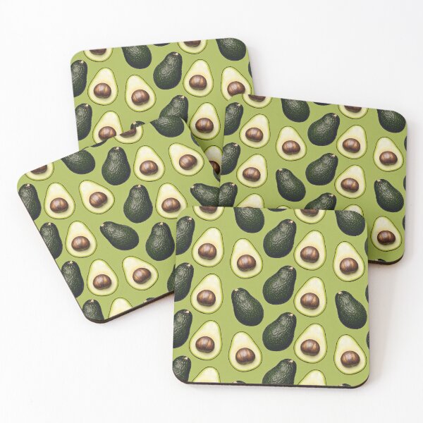 Item preview, Avocados Pattern designed and sold by Angry Swan Designs.
