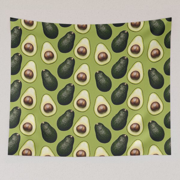 Item preview, Avocados Pattern designed and sold by Angry Swan Designs.