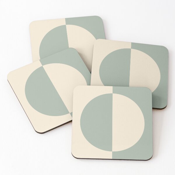 Item preview, Bauhaus Exhibition Print, Bauhaus light green Art circle, Bauhaus Exhibition remake, Bauhaus inspired decor designed and sold by re-make-.