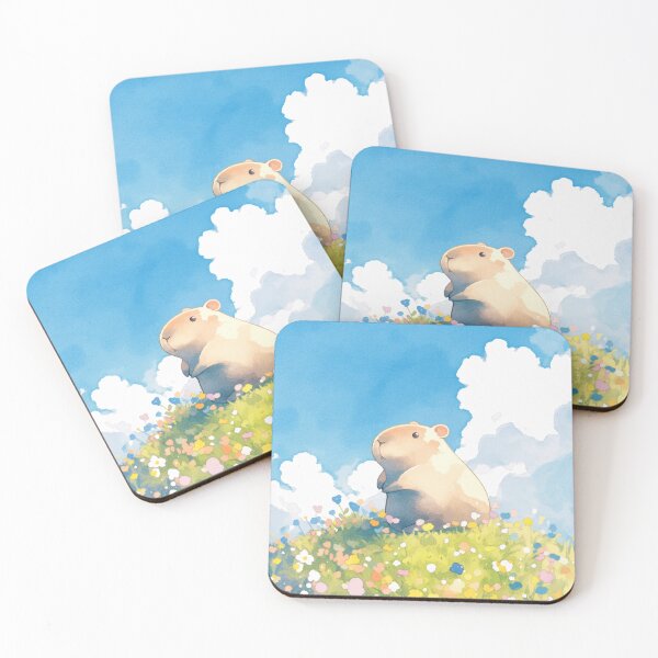 Item preview, Capybara Hilltop Lookout designed and sold by AshiraCreations.