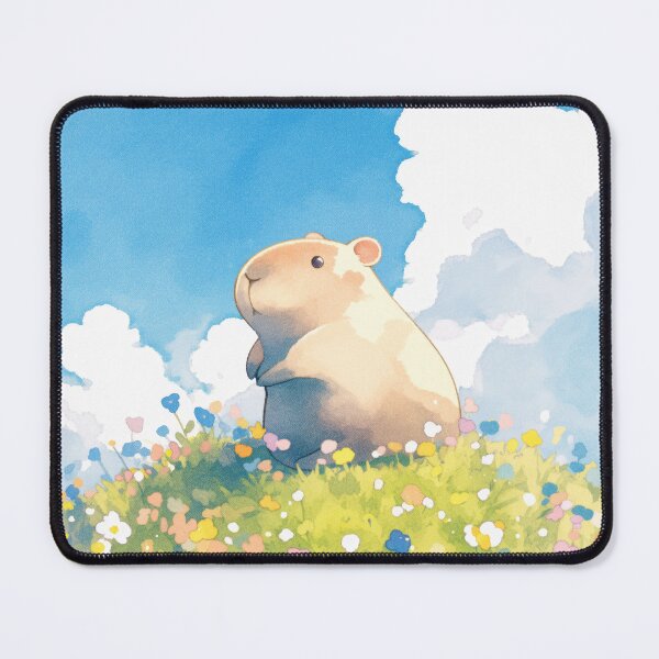 Item preview, Capybara Hilltop Lookout designed and sold by AshiraCreations.