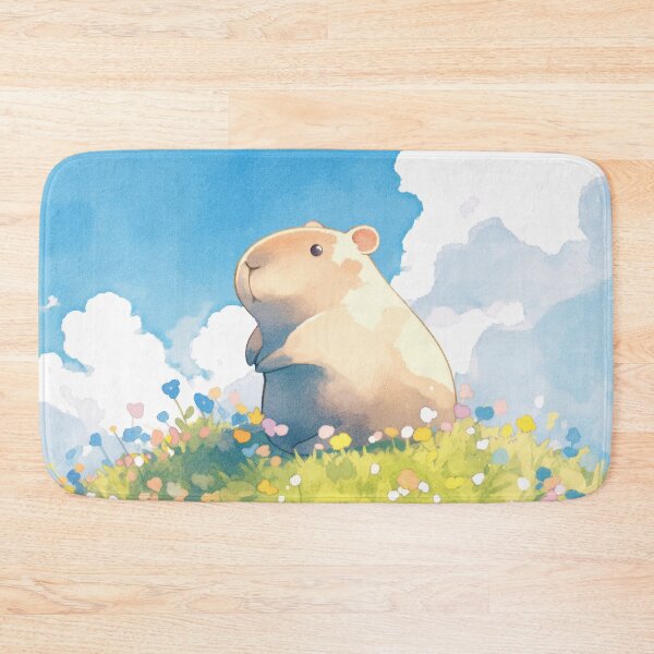 Item preview, Capybara Hilltop Lookout designed and sold by AshiraCreations.
