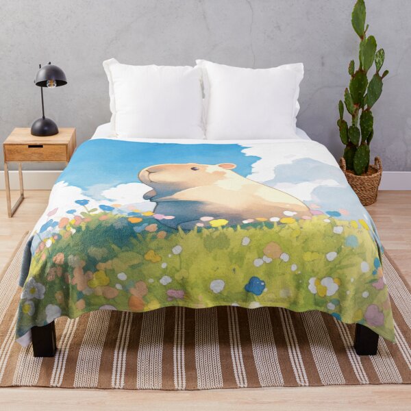 Item preview, Capybara Hilltop Lookout designed and sold by AshiraCreations.