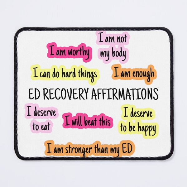 Item preview, ED recovery affirmations  designed and sold by Skbohn15.