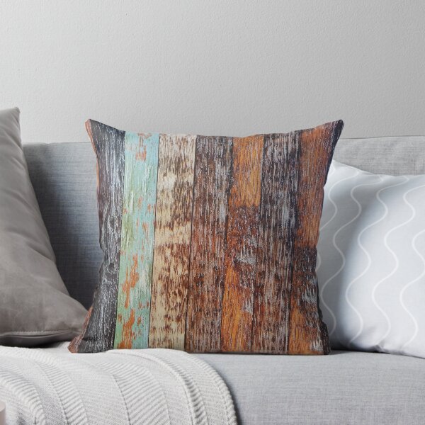 Item preview, 1980s primitive western country farmhouse brown barn wood designed and sold by LEILA ART SPACE.