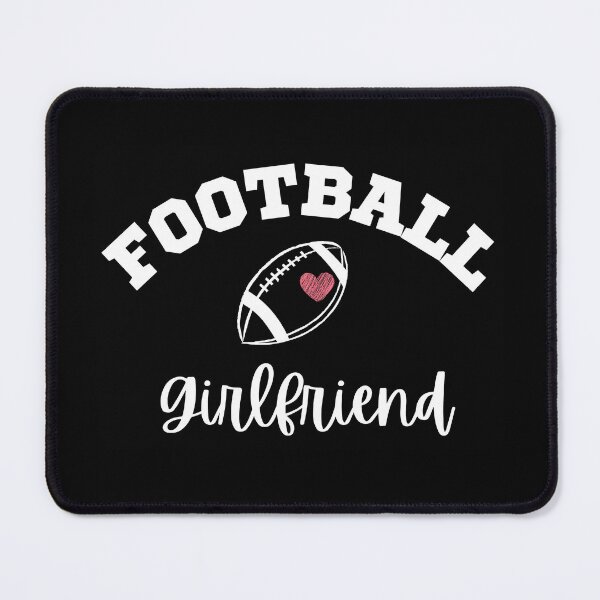 Item preview, Football Girlfriend Heart Design designed and sold by pixelprintgems.